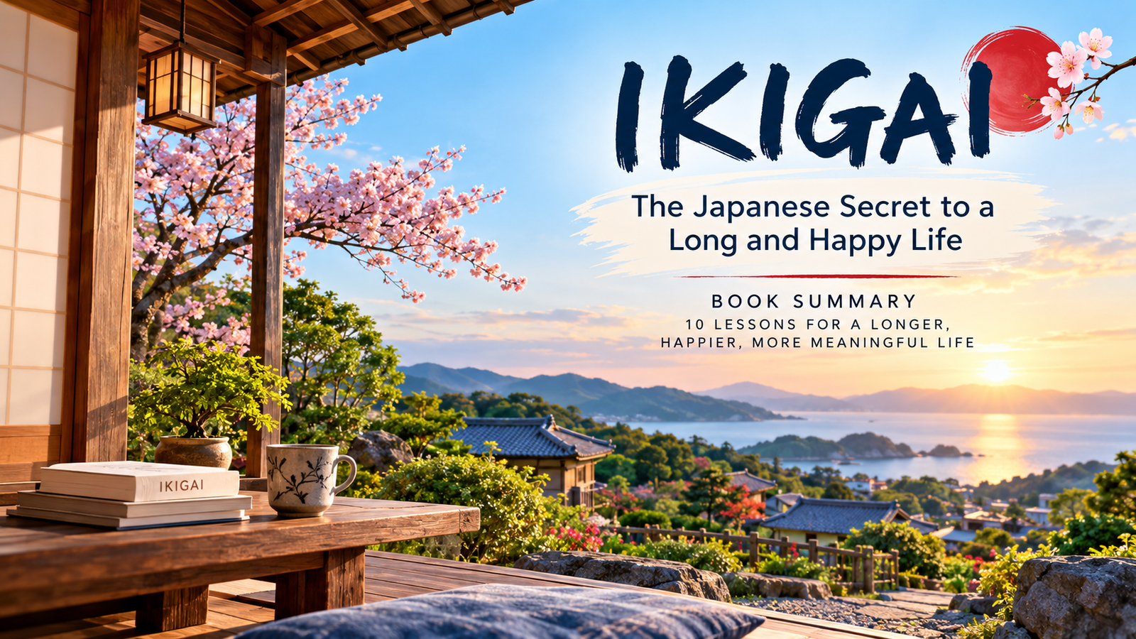 Ikigai Book Summary: 10 Lessons for a Longer, Happier, More Meaningful Life