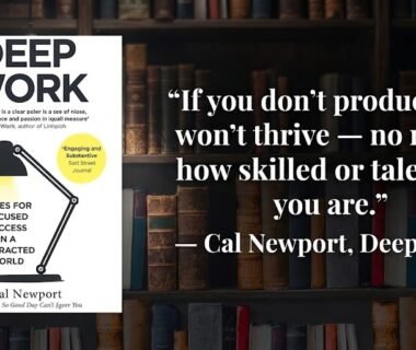 Deep Work summary — how Cal Newport’s focus formula changes the way you work